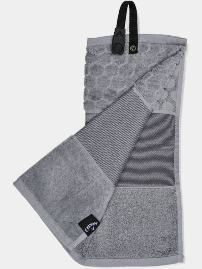 Callaway TriFold Towel grau
