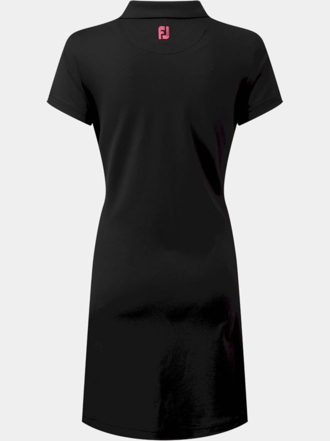 FootJoy Golfové šaty FJ Šaty s krátkým rukávem černá