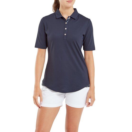 FootJoy  Solid half sleeve polo navy