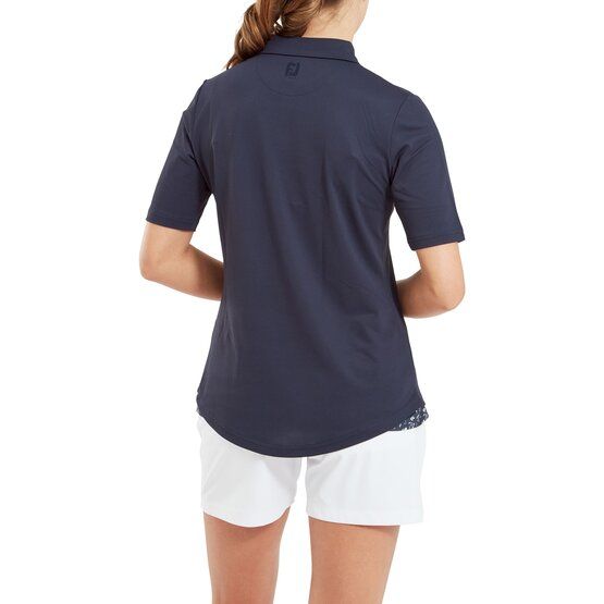 FootJoy  Solid half sleeve polo navy