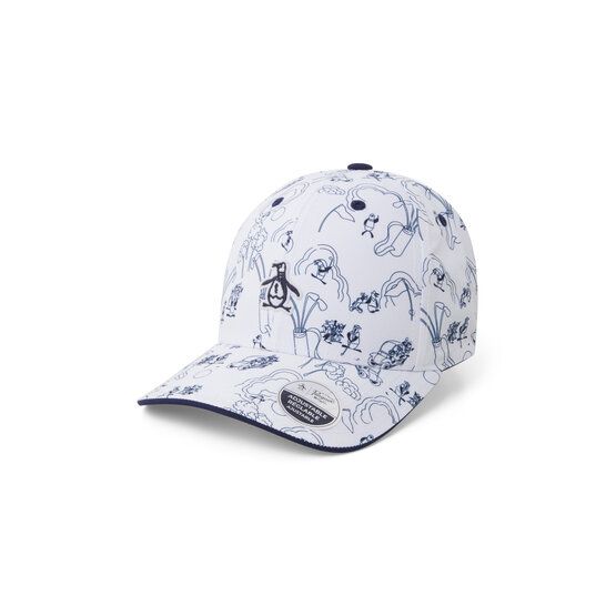 Penguin Season of Love Printed Cap weiß