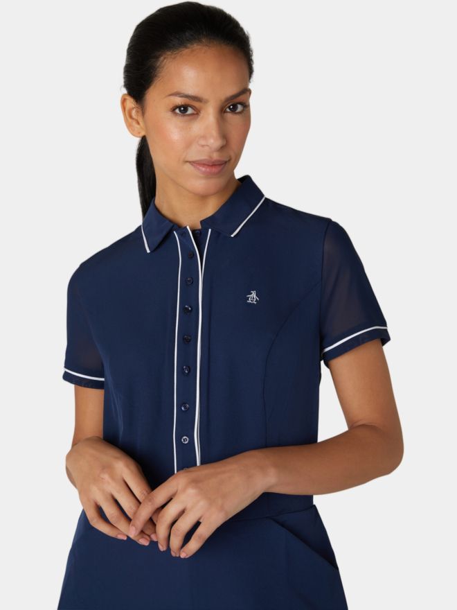 Penguin Veronica kurzer Jumpsuit navy