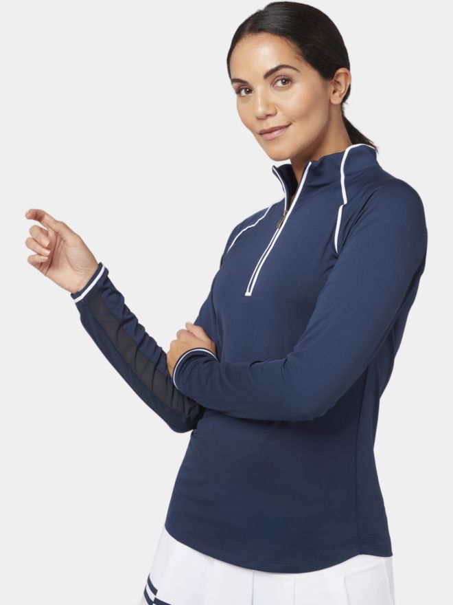 Penguin Veronica Stretch Underwear s ochranou proti slunci námořnická modrá