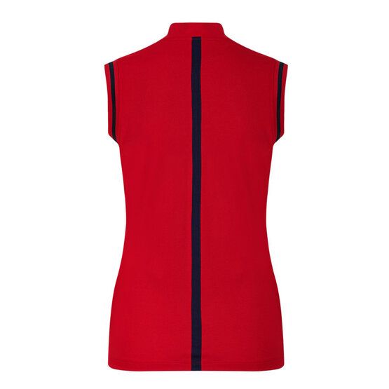 Bogner  EVI sleeveless polo red