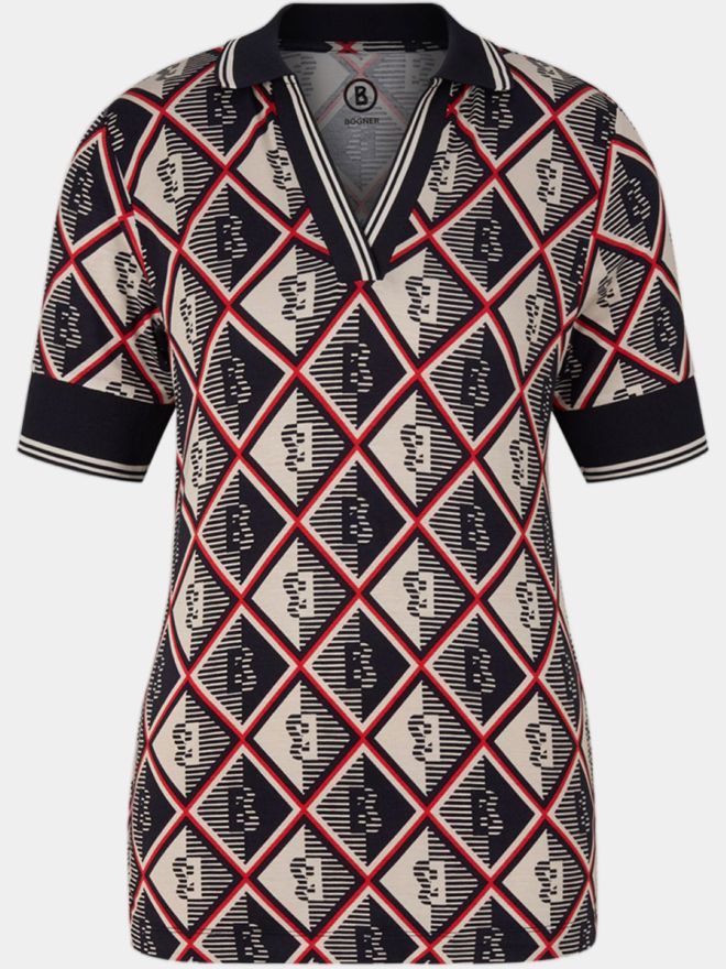 Bogner ELONIE Halbarm Polo mehrfarbig