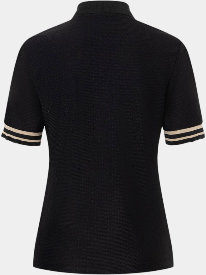 Bogner NICCY Halbarm Polo schwarz