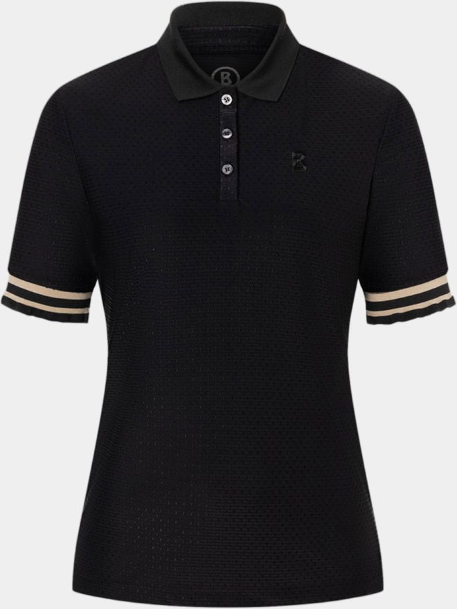 Bogner NICCY Halbarm Polo schwarz