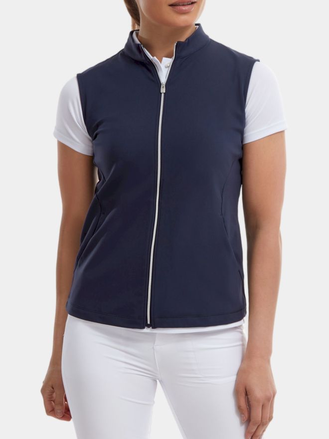 FootJoy Full-Zip Vest Stretch Weste navy