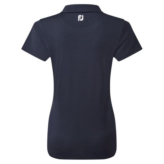 FootJoy  Stretch Pique Solid Half Sleeve Polo navy