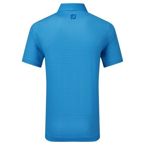 FootJoy  Octagon Print Half Sleeve Polo turquoise