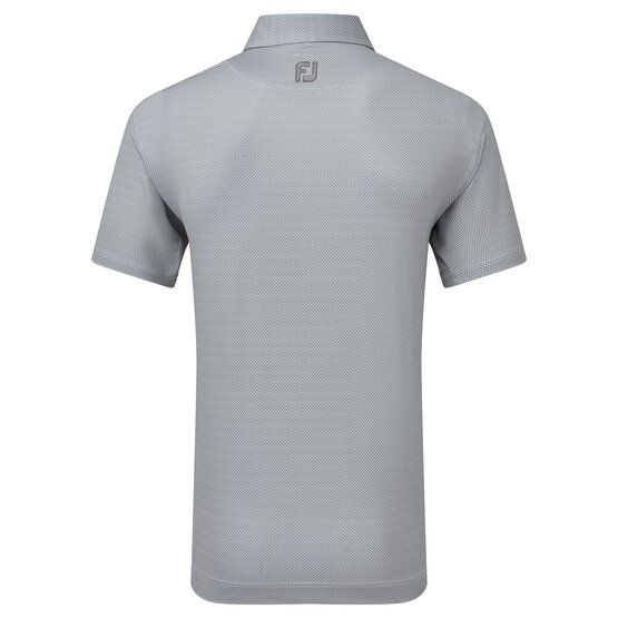 FootJoy  Octagon Print Half Sleeve Polo gray