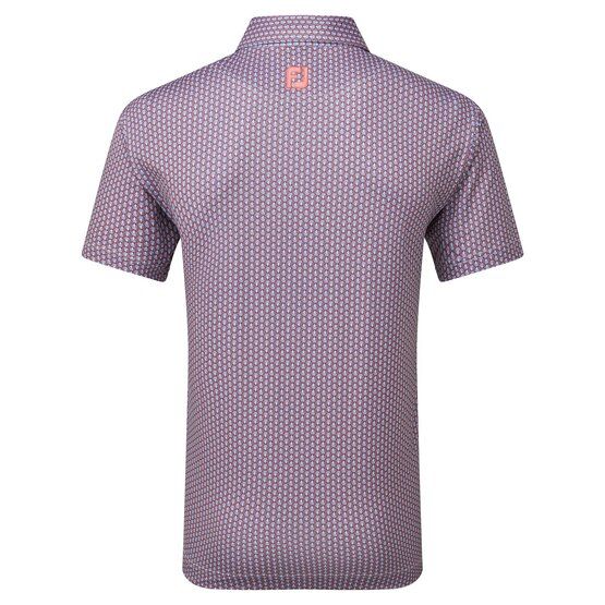 FootJoy  Scallop Shell Half Sleeve Polo coral