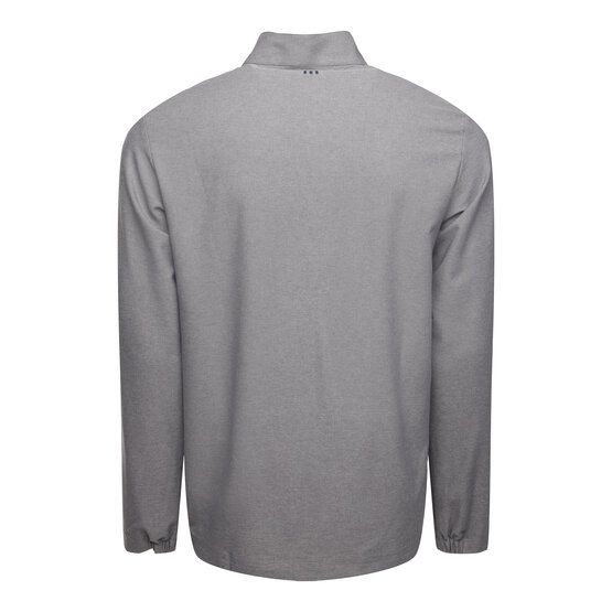 TravisMathew MOVE MOUNTAINS Stretch Midlayer hellgrau melange