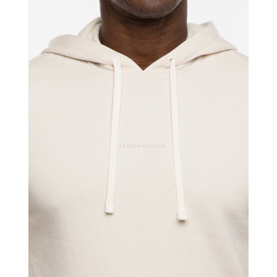 TravisMathew COASTAL CLOUD HOODIE mikina písek