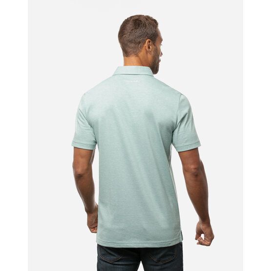 TravisMathew THE ZINNA Halbarm Polo hellgrün