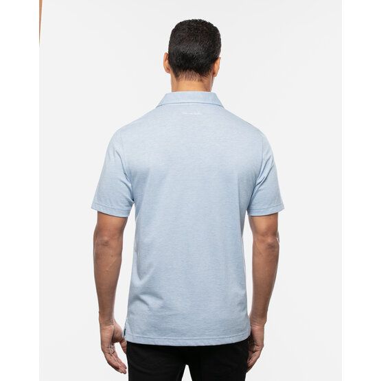 TravisMathew THE ZINNA Halbarm Polo hellblau