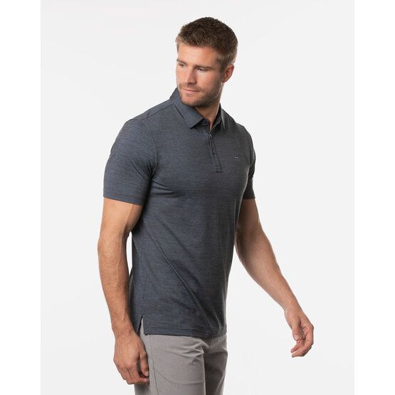 TravisMathew THE HEATER Halbarm Polo marine