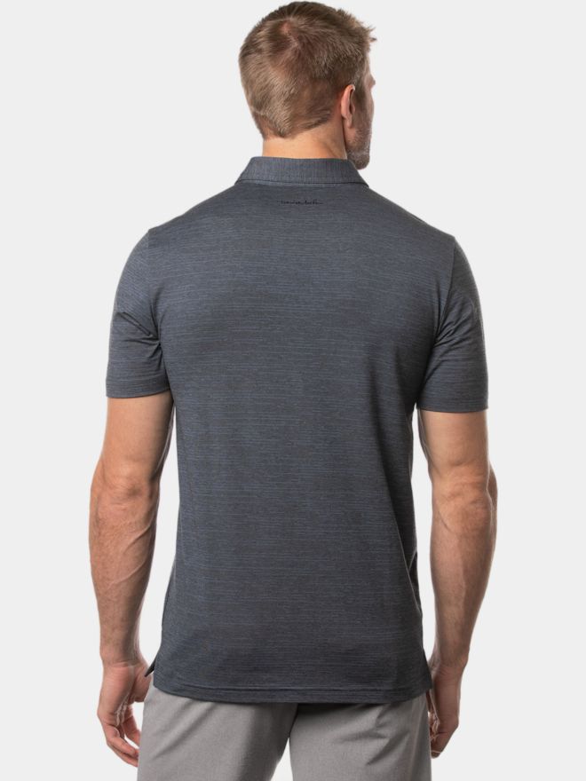 TravisMathew THE HEATER Halbarm Polo marine