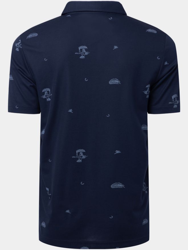 TravisMathew BEACH CREATURE Halbarm Polo navy