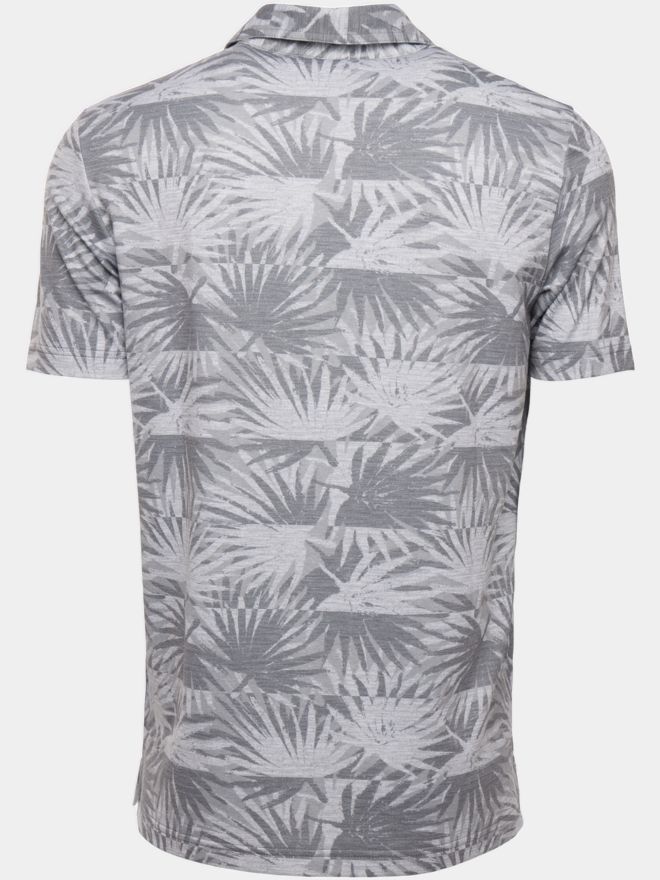 TravisMathew SIGN HERE Halbarm Polo hellgrau