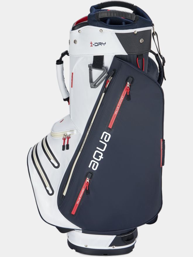 Big Max Aqua Style 4 Cartbag weiß-blau