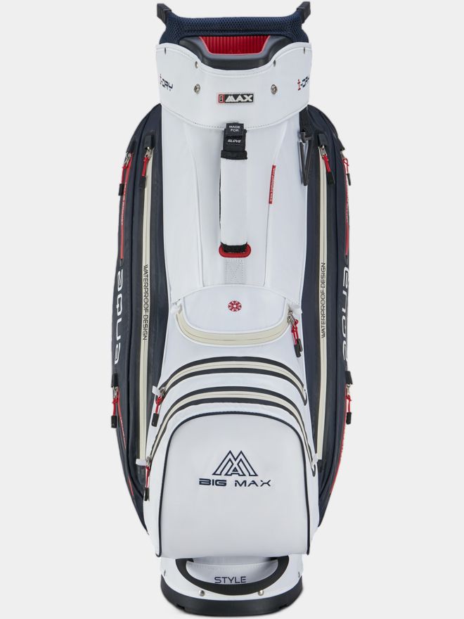 Big Max Aqua Style 4 Cartbag weiß-blau