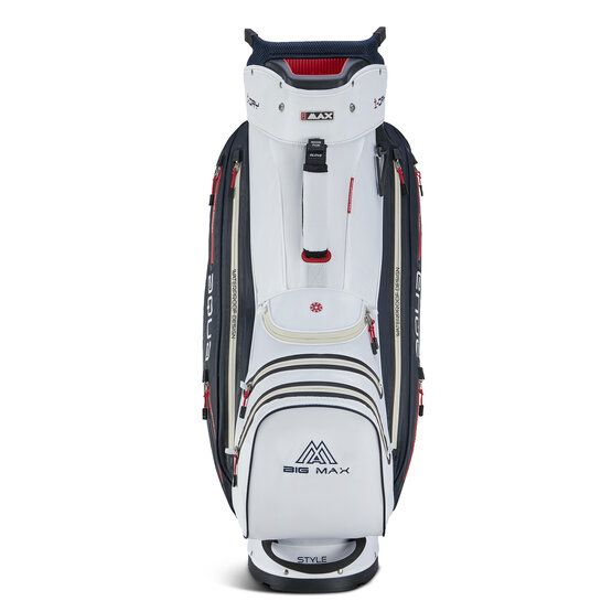 Big Max  Aqua Style 4 Cart bag bílo-modrá