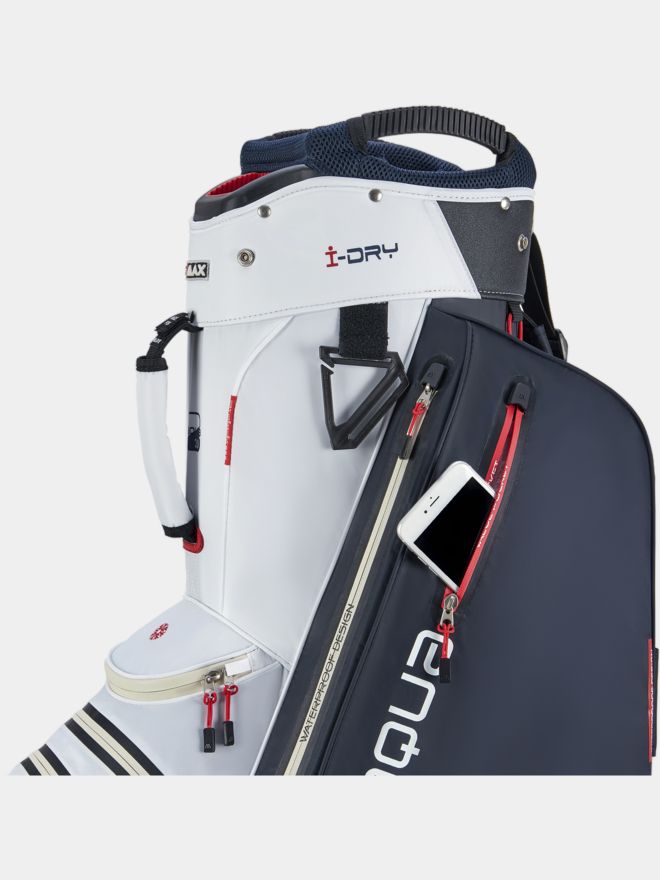 Big Max Aqua Style 4 Cartbag weiß-blau