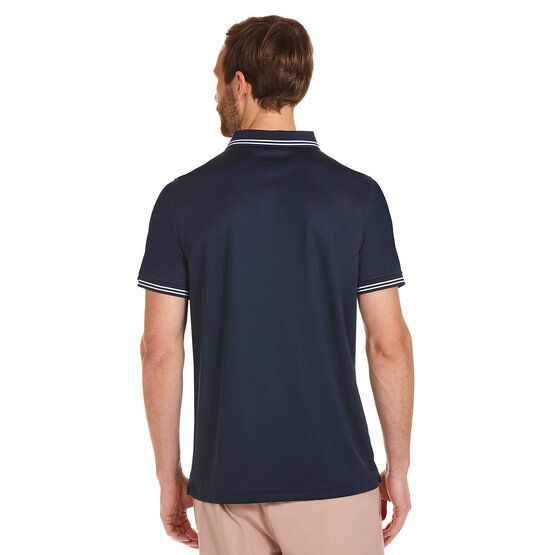 Daniel Springs Funktions Halbarm Polo navy