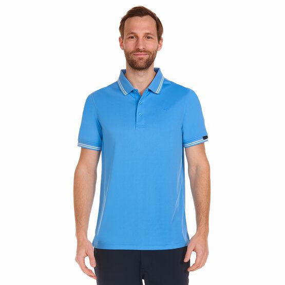 Daniel Springs  Functional half-sleeved polo light blue