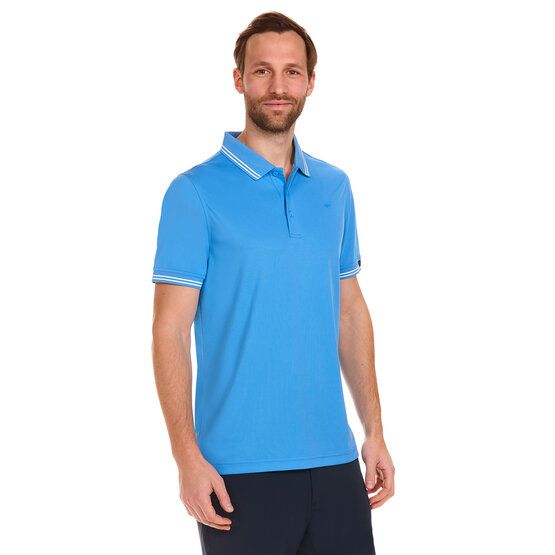 Daniel Springs  Functional half-sleeved polo light blue