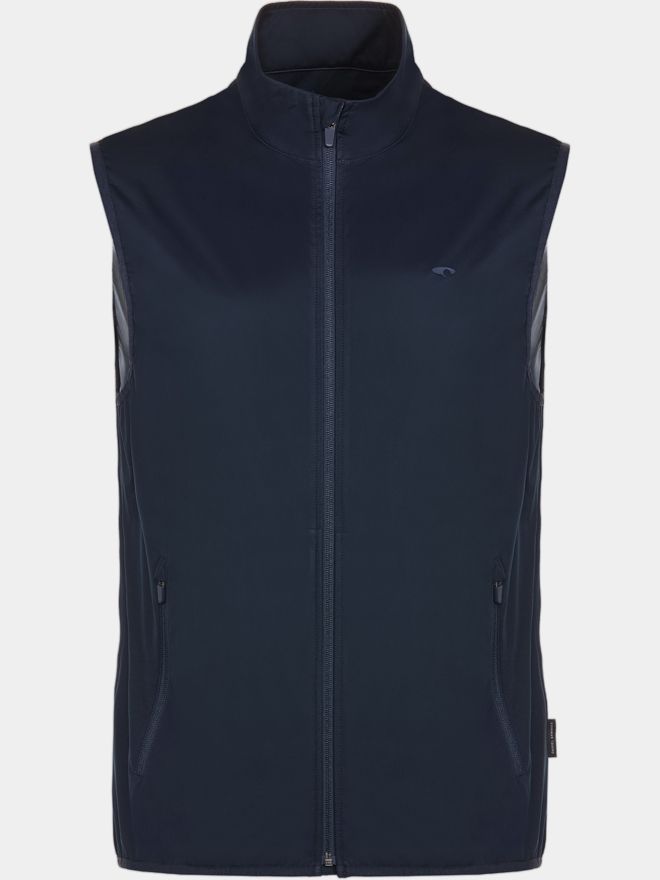 Daniel Springs Leichte, wasserabweisende Windstopp Weste navy