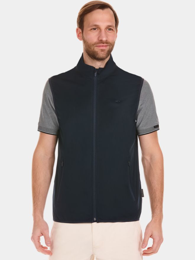 Daniel Springs Leichte, wasserabweisende Windstopp Weste navy