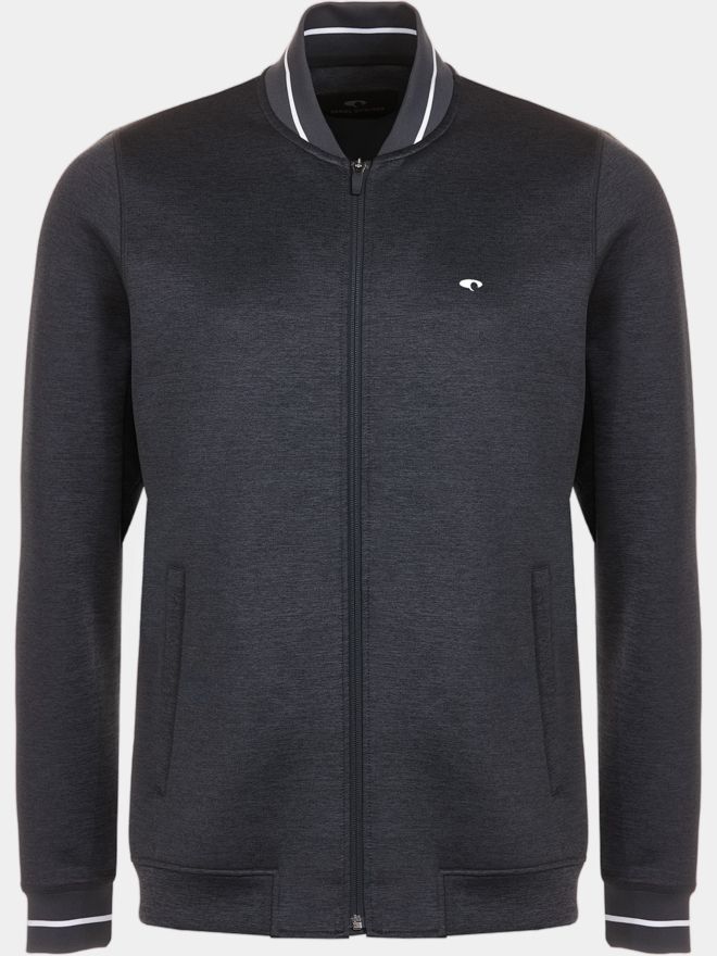 Daniel Springs Sporty Power Stretch Jacke dunkelgrau melange