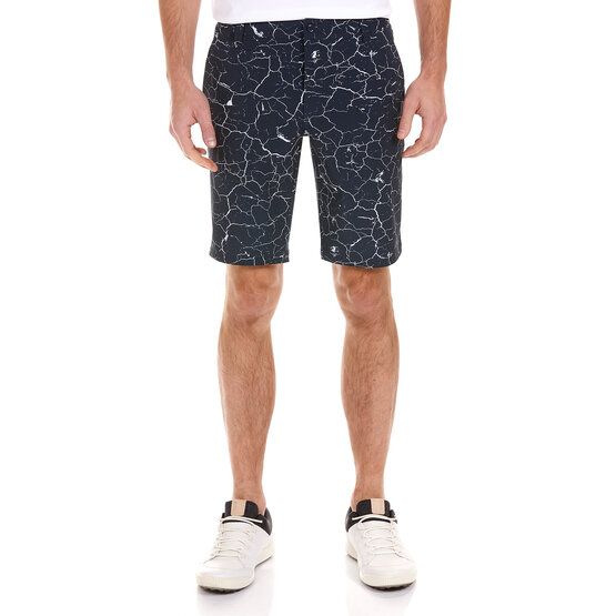 Daniel Springs  Functional print Bermuda pants navy