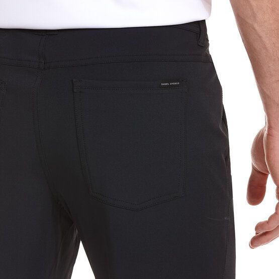 Daniel Springs 5-Pocket Stretch lang Hose schwarz