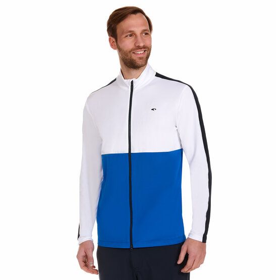 Daniel Springs Colourblock Power Stretch Jacke royal