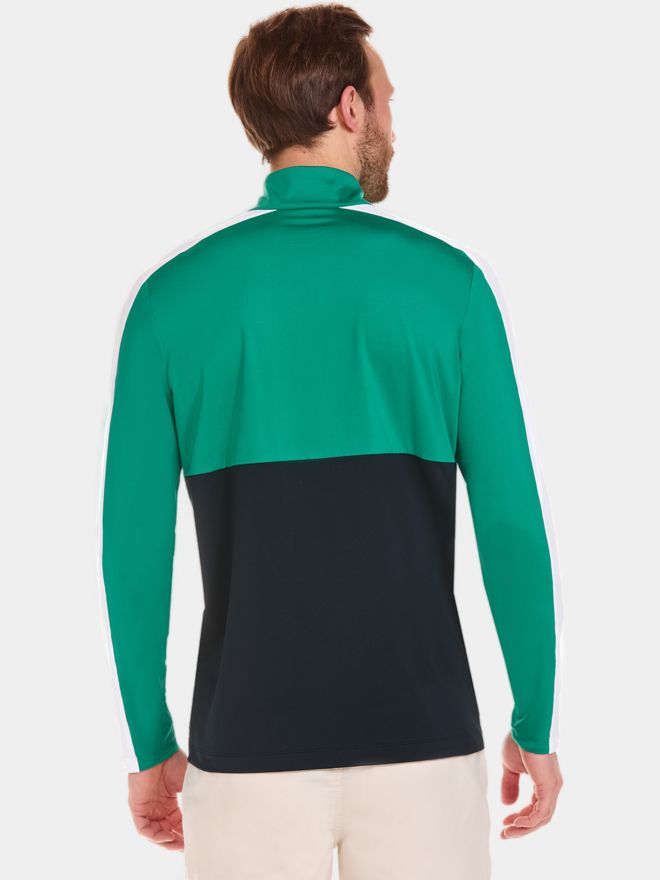 Daniel Springs Colourblock Power Stretch Jacke grün