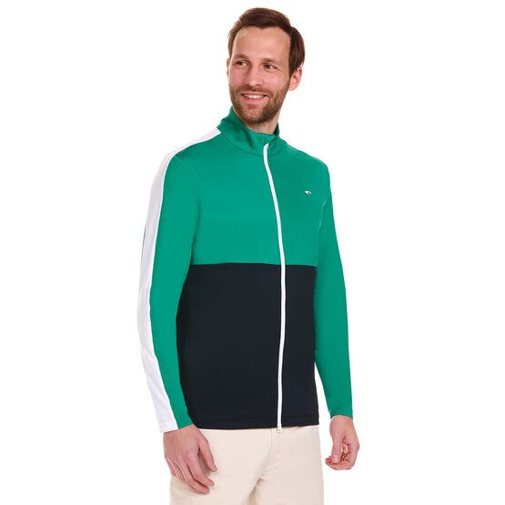 Daniel Springs  Colorblock Power Stretch Jacket green