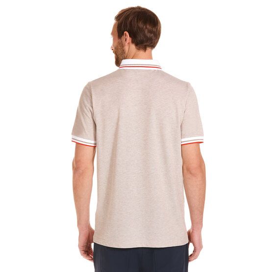 Daniel Springs Melange Polo Halbarm Polo beige