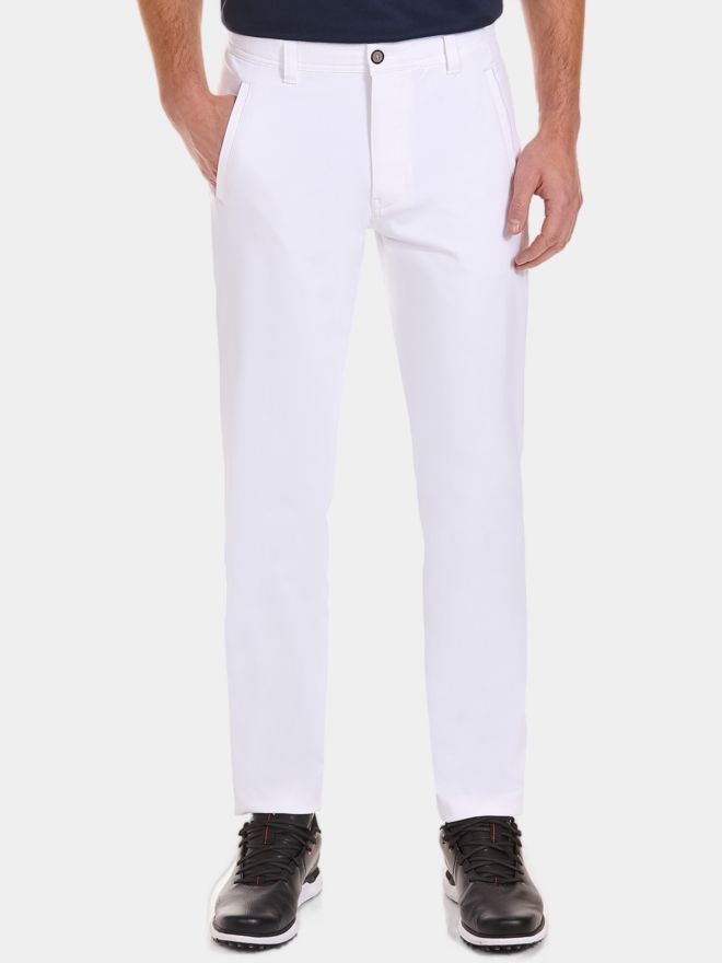 Daniel Springs white Pants lang Hose weiß