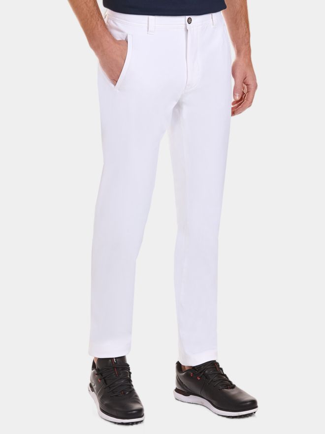 Daniel Springs white Pants lang Hose weiß