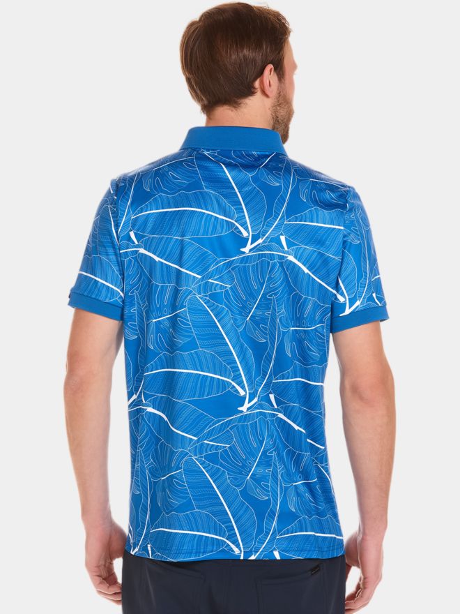 Daniel Springs repeated print polo Halbarm Polo royal