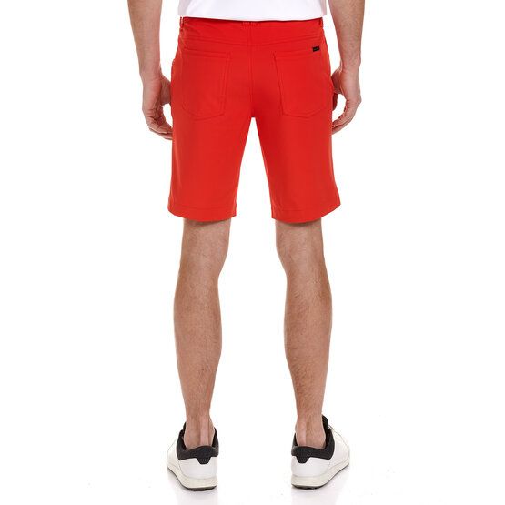 Daniel Springs  5-pocket stretch Bermuda pants red