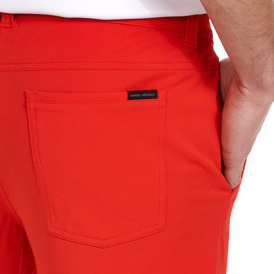 Daniel Springs 5-Pocket Stretch Bermuda Hose rot