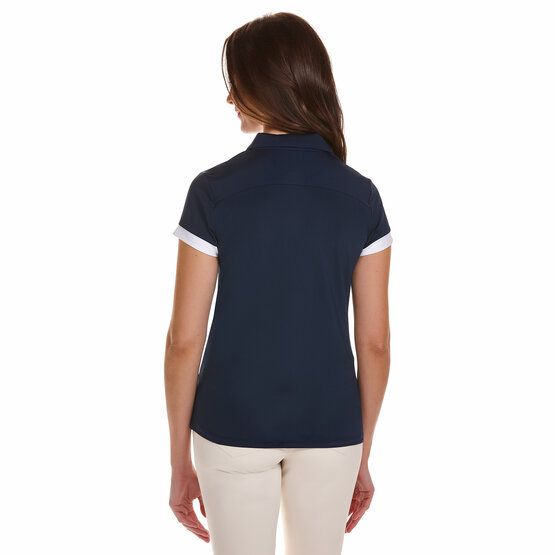 Valiente  Functional half-sleeved polo navy