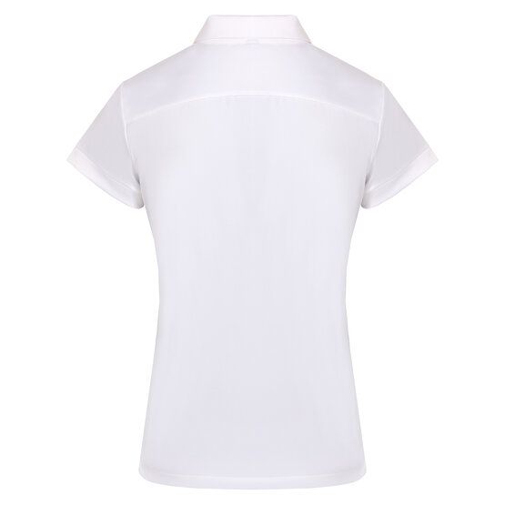 Valiente  Functional half-sleeved polo white