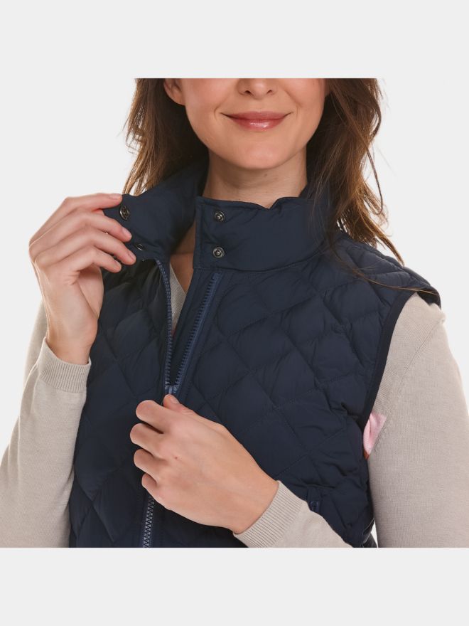 Valiente Karo-Stepp Thermo Weste navy