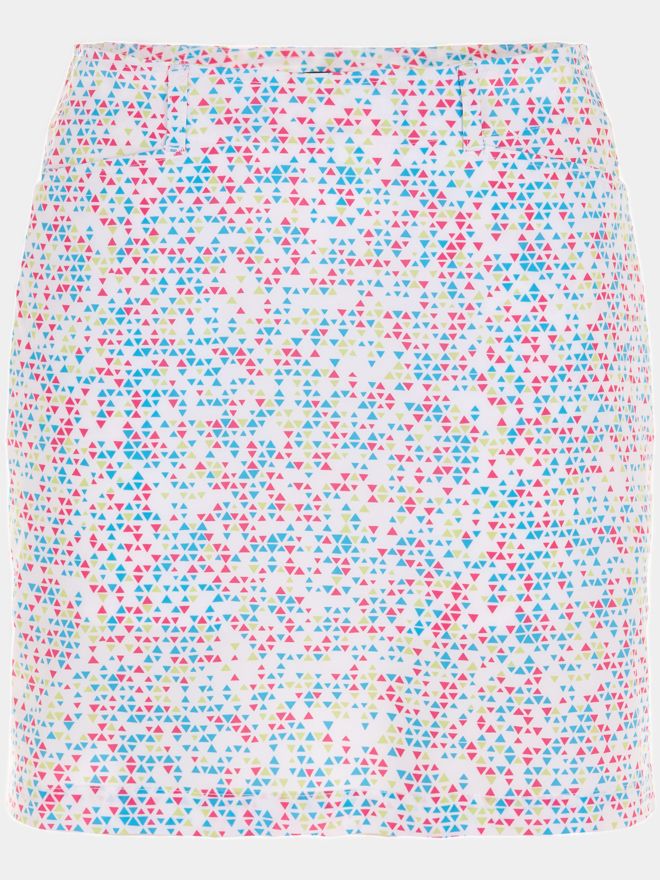 Valiente Stretch Druck kurz Skort weiß