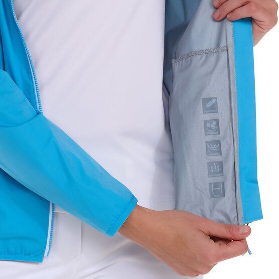 Valiente  Lightweight, water-repellent windstopper jacket turquoise